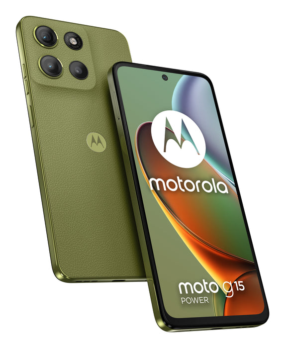 EAN 840023298264 - Motorola moto g15 power 17,1 cm (6.72") SIM doble Android 15 4G USB Tipo C 8 GB 512 GB 6000 mAh Verde imagen 1