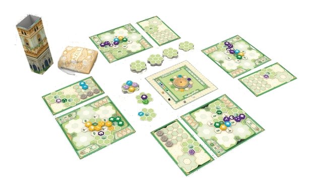 EAN 8435407639119 - Asmodee Azul Azul Jardín de la Reina Juego de mesa Simulación económica imagen 3