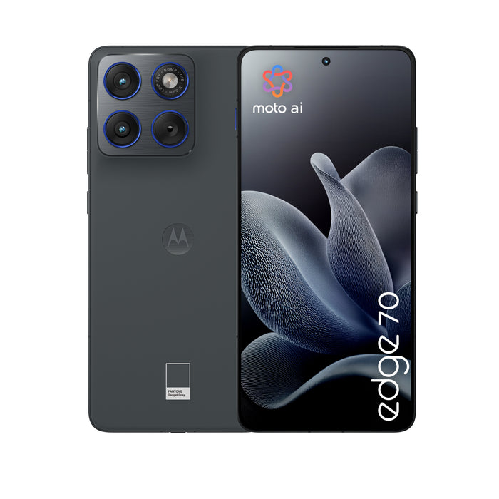 EAN 840493603360 - Motorola edge 70 17 cm (6.7") SIM doble Android 16.0 5G USB Tipo C 12 GB 512 GB 4800 mAh Gris imagen 1
