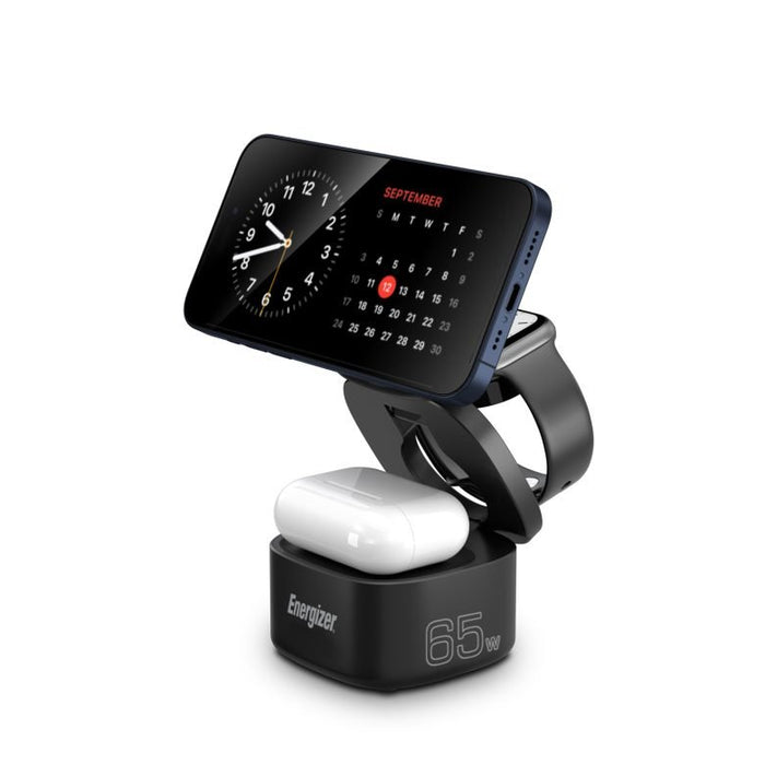 EAN 4713309813016 - Energizer WCP311 cargador de dispositivo móvil Auriculares, Smartphone, Reloj inteligente Negro Corriente imagen 3