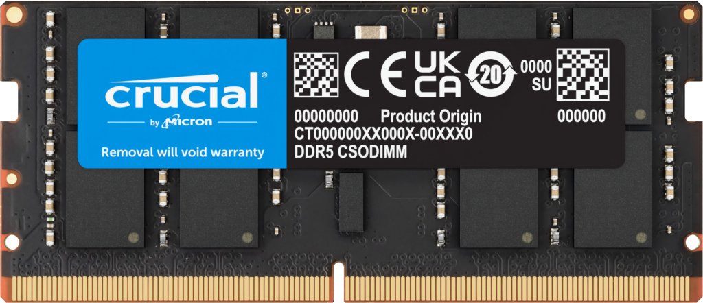 EAN 0649528940872 - Crucial CT32G64C52CS5 módulo de memoria 32 GB 1 x 32 GB DDR5 6400 MT/s imagen 1