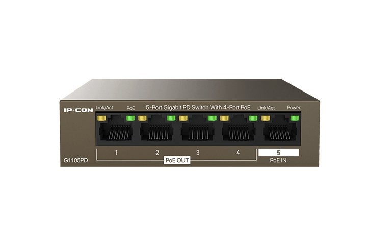 EAN 6932392828440 - IP-COM Networks G1105PD switch No administrado L2 Gigabit Ethernet (10/100/1000) Energía sobre Ethernet ( imagen 1