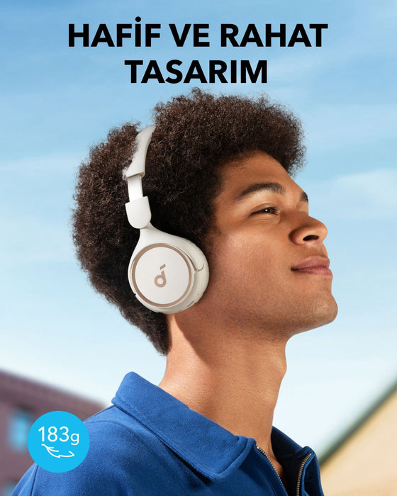EAN 0194644153090 - Anker H30I - WHITE Auriculares Inalámbrico Diadema Llamadas/Música USB Tipo C Bluetooth Blanco imagen 4