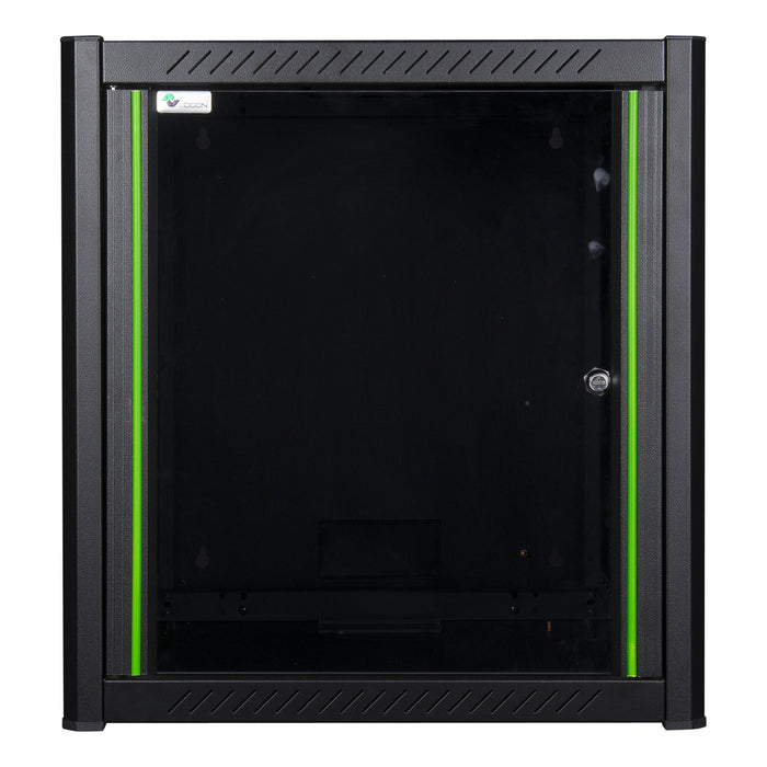 EAN 5420016848574 - LOGON RWP12U56BL armario rack 12U Bastidor de pared Negro imagen 2