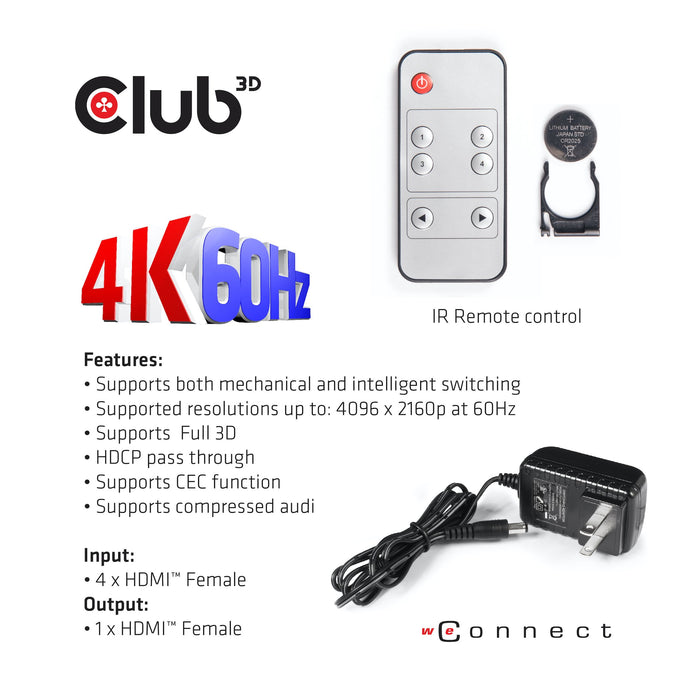 EAN 0841615101184 - CLUB3D CSV-1370 divisor de video 1 imagen 9