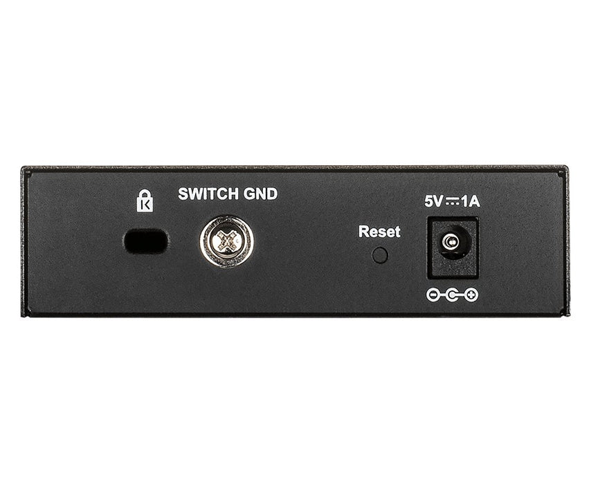EAN 0790069453403 - D-Link DGS-1100-05V2/E switch Gestionado L2 Gigabit Ethernet (10/100/1000) Negro imagen 2
