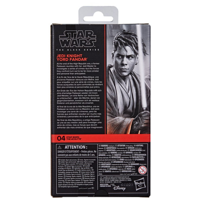 EAN 5010996269515 - Star Wars The Black Series Jedi Knight Yord Fandar imagen 9