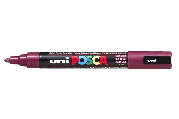 EAN 4902778107485 - POSCA uni PC-5M marcador 1 pieza(s) Punta redonda Rojo imagen 1