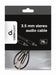 EAN 8716309097703 - Gembird Cable CCAP-444-0.75M (Mini Jack M - Mini Jack M; 0,75m; black color) cable de audio 3,5mm Negro imagen 2