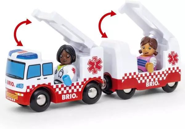 EAN 7312350360356 - BRIO Rescue Ambulance imagen 4