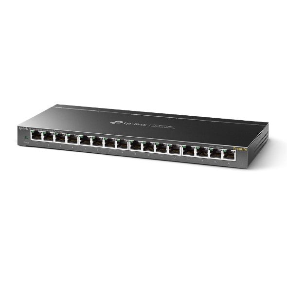 EAN 6935364084301 - TP-Link TL-SG116E No administrado L2 Gigabit Ethernet (10/100/1000) Negro imagen 1