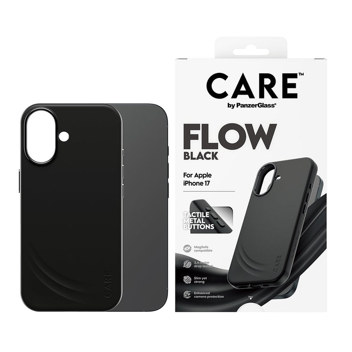 EAN 5715685027239 - PanzerGlass CARE by ® Feature FLOW Case Black w. MagSafe iPhone 17 funda para teléfono móvil Negro imagen 2