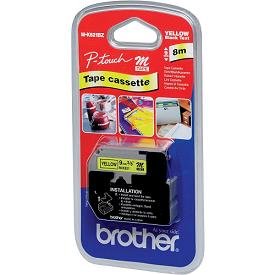 EAN 5715328104266 - Brother M-K621B cinta para impresora de etiquetas Negro sobre amarillo imagen 1