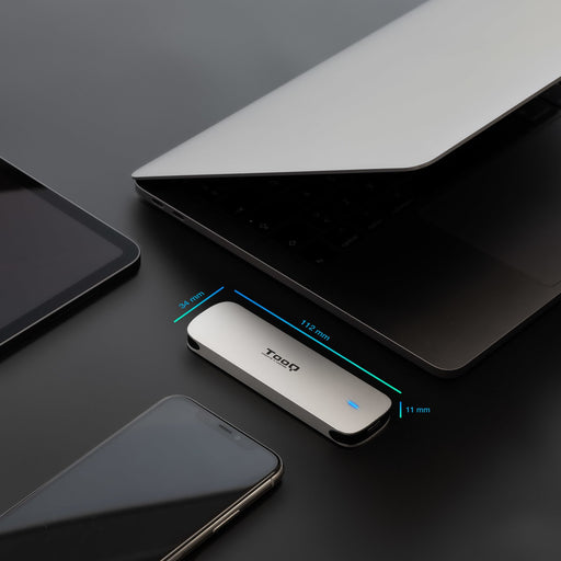 EAN 8433281013964 - TooQ TQE-2202S caja para disco duro externo Caja externa para unidad de estado sólido (SSD) imagen 2