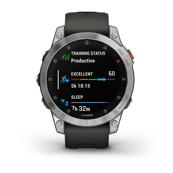EAN 0753759281007 - Garmin epix 3,3 cm (1.3") AMOLED 47 mm Digital 416 x 416 Pixeles Pantalla táctil Plata Wifi GPS (satélite imagen 2