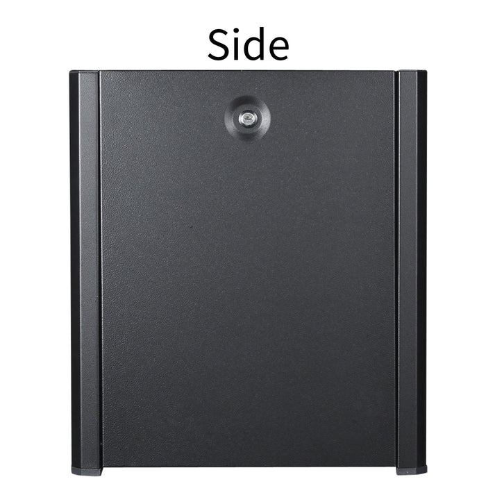 EAN 5420016848451 - LOGON RWP09U45BL armario rack 9U Bastidor de pared Negro imagen 4