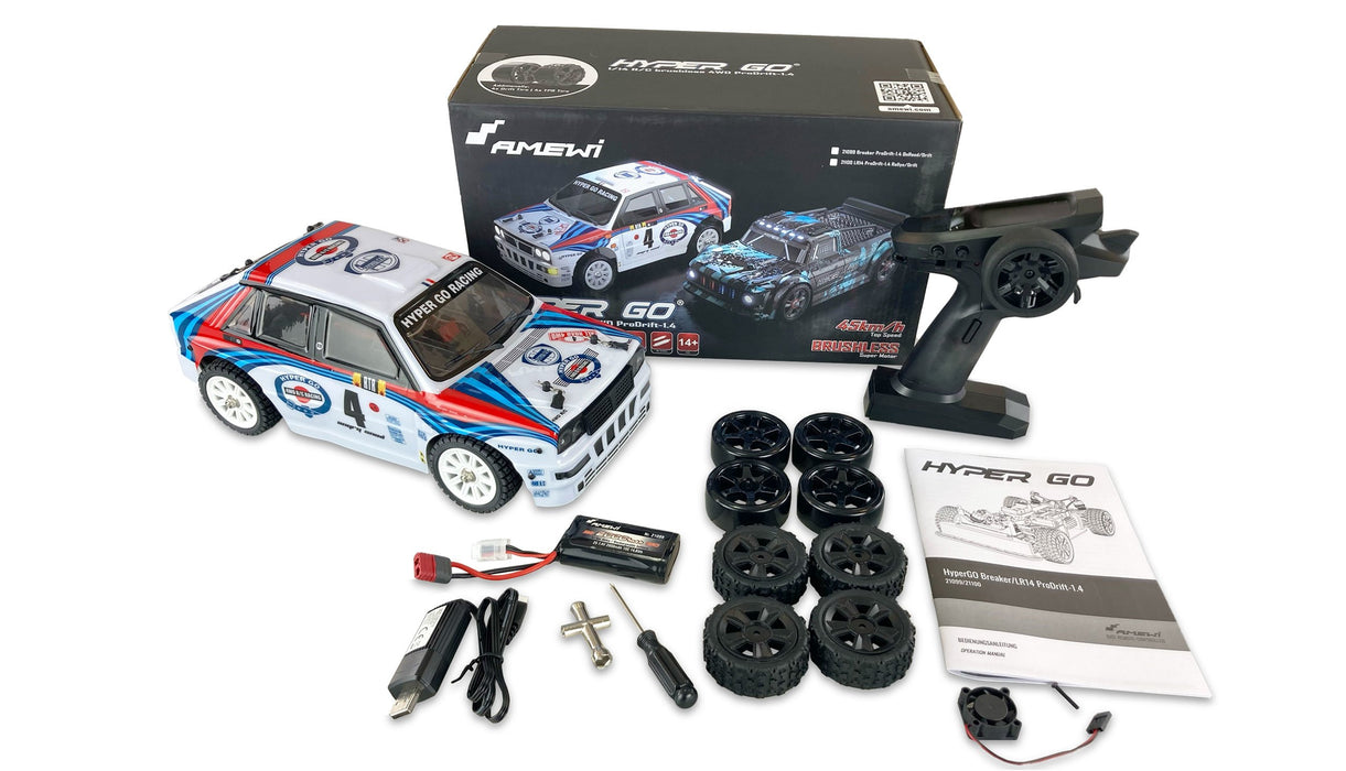EAN 4262408970118 - Amewi Hyper Go LR14 Prodrift 1.4 modelo controlado por radio Coche Motor eléctrico 1:14 imagen 2
