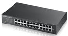 EAN 0760559121044 - Zyxel GS1100-24E switch No administrado Gigabit Ethernet (10/100/1000) Negro imagen 1