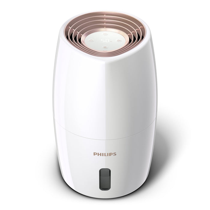 EAN 8710103941859 - Philips 2000 series HU2716/10 humidificador Natural 2 L Oro rosa, Blanco 17 W imagen 3