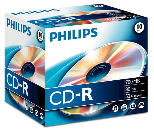 EAN 8710895778183 - Philips CR7D5NJ10/00 CD en blanco 700 MB 52x imagen 1
