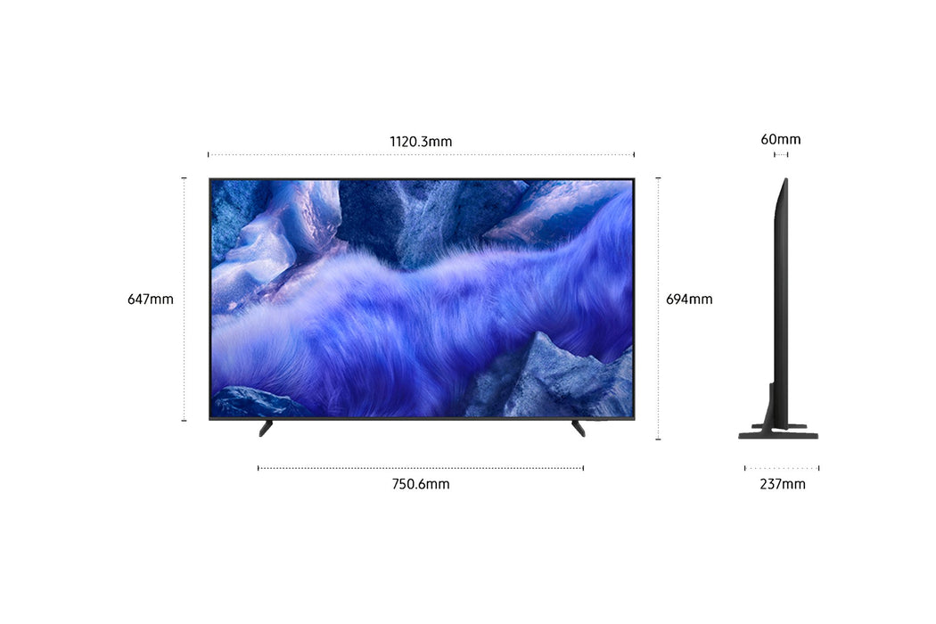EAN 8806097124368 - Samsung TQ50QEF1AU 127 cm (50") 4K Ultra HD Wifi Gris imagen 4