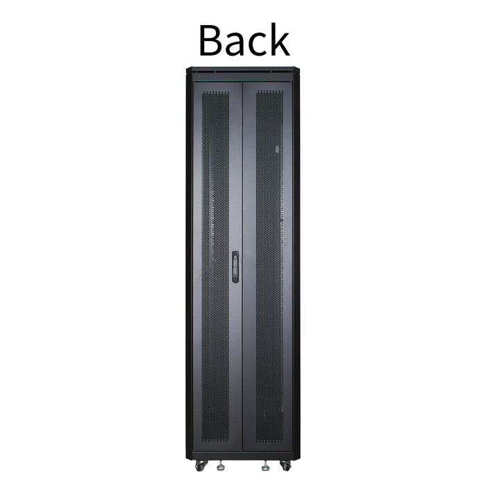 EAN 5420016846563 - LOGON RSL42U61BL armario rack 42U Rack o bastidor independiente Negro imagen 5
