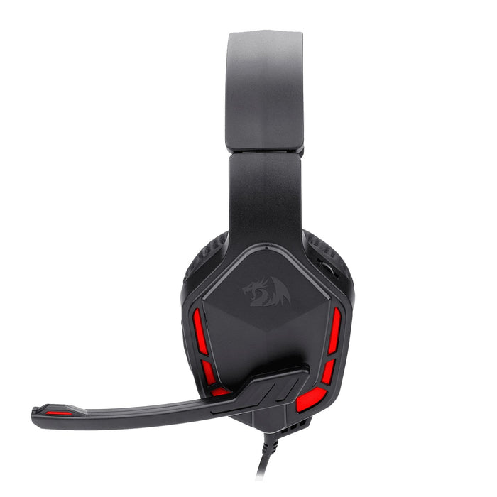EAN 6950376776624 - REDRAGON H220-LED auricular y casco Auriculares Alámbrico Diadema Juego USB tipo A Negro, Rojo imagen 2