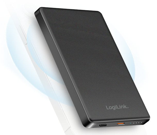 EAN 4052792076325 - LogiLink PA0352 batería externa 5000 mAh Cargador inalámbrico Negro imagen 4