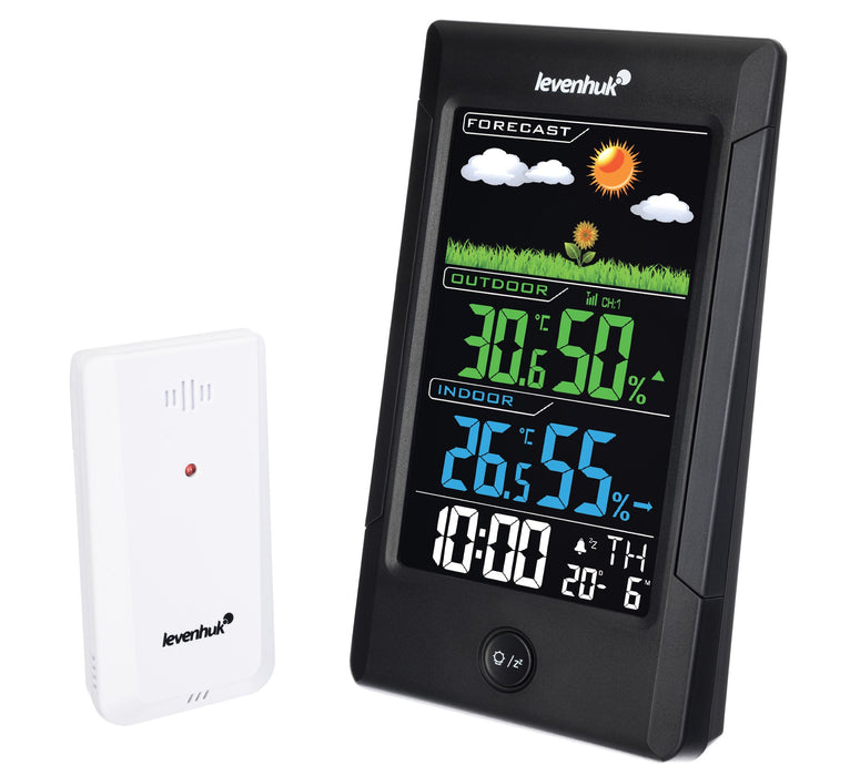 EAN 4620137486308 - Levenhuk Weezer Teo TH40 Estación meteorológica electrónica Interior / exterior Negro imagen 4