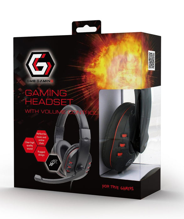 EAN 8716309093422 - Gembird GHS-402 auricular y casco Auriculares Alámbrico Diadema Juego Negro imagen 6