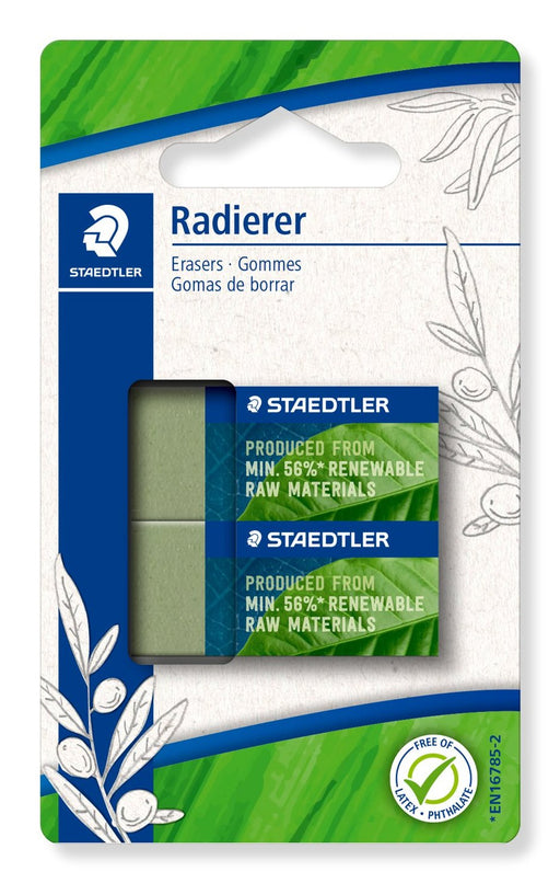 EAN 4007817109076 - Staedtler 526 83BK2 goma Verde 2 pieza(s) imagen 1