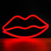 EAN 5900495949332 - Forever Light Neon LED Light LIPS red Bat + USB FLNEO8 Figura iluminada decorativa imagen 2