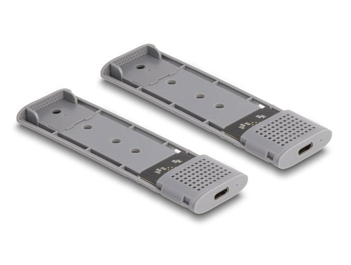 EAN 4043619420285 - DeLOCK 42028 caja para disco duro externo Caja externa para unidad de estado sólido (SSD) Negro, Gris imagen 4