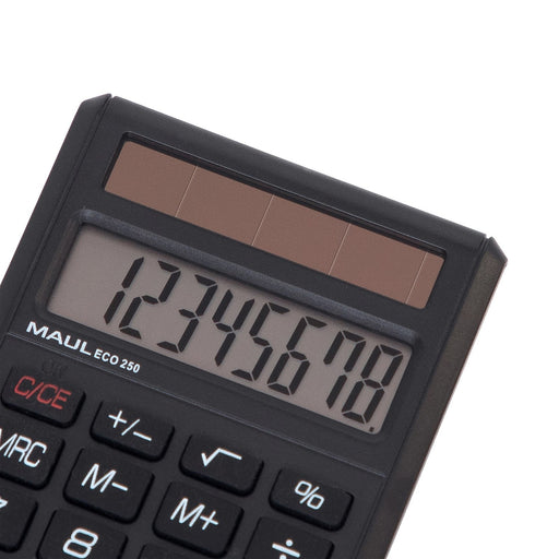 EAN 4002390091183 - MAUL ECO 250 calculadora Bolsillo Calculadora básica Negro imagen 2