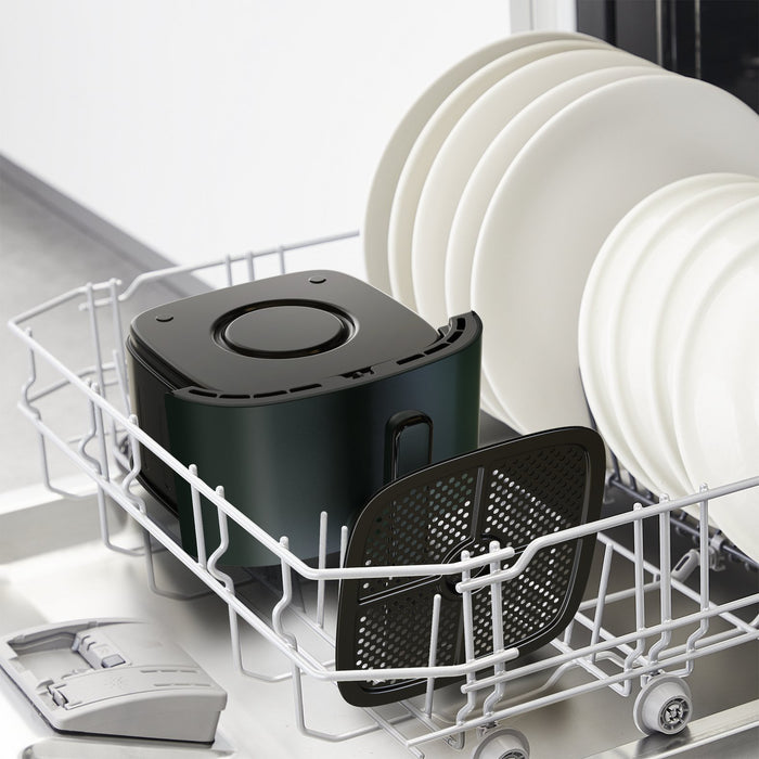 EAN 3045387291082 - Tefal Easy Fry Max EY2453 Sencillo 5 L Independiente 1500 W Freidora de aire caliente Verde imagen 9