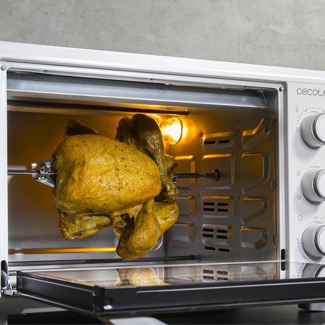 EAN 8435484038140 - Cecotec 03814 horno 30 L 1500 W Blanco imagen 7