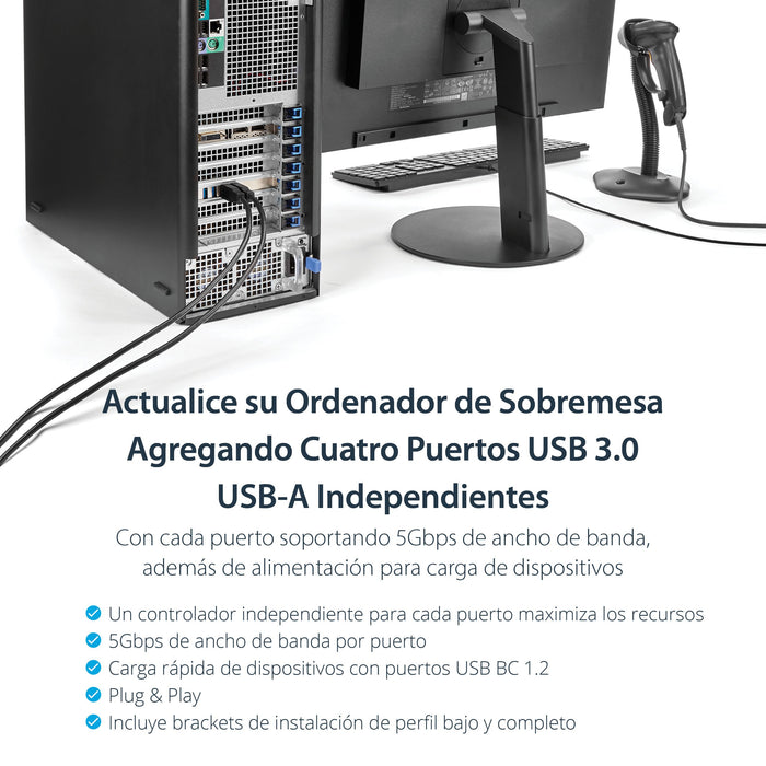 EAN 0065030854627 - StarTech.com PEXUSB3S44V tarjeta y adaptador de interfaz Interno USB 3.2 Gen 1 (3.1 Gen 1) imagen 9