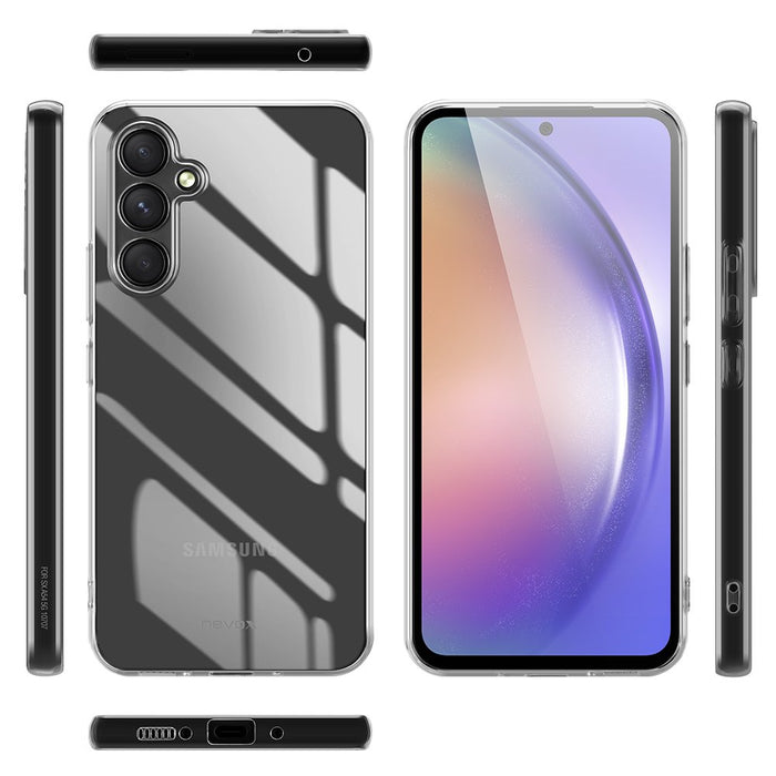 EAN 4250686413380 - nevox 2338 funda para teléfono móvil 16,8 cm (6.6") Carcasa rígida Transparente imagen 3