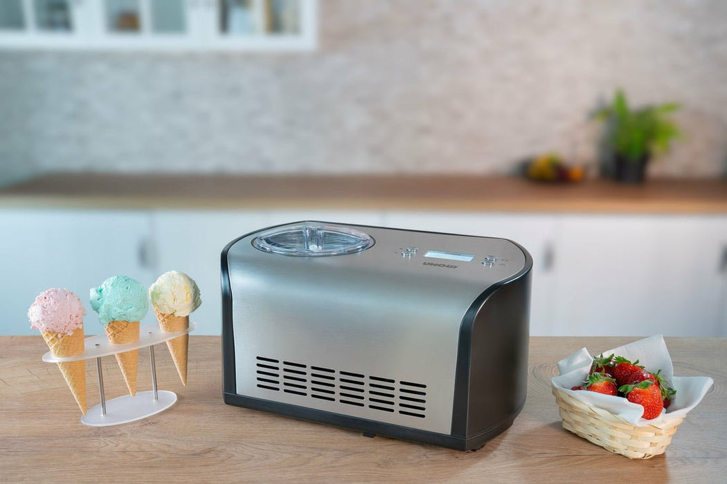 EAN 4011689488658 - Unold 48865 máquina para helados Compresor de helados 1,2 L 135 W Negro, Acero inoxidable imagen 7