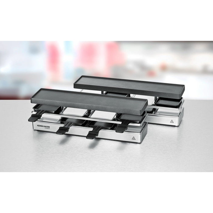 EAN 4001797239501 - Rommelsbacher RC 1600 parrilla de interior 8 personas(s) 795 W Negro, Plata imagen 2