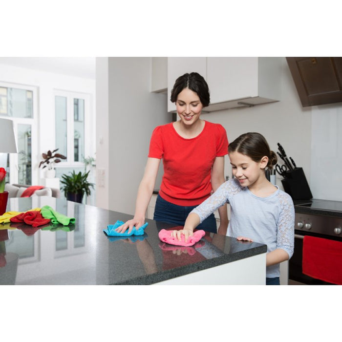 EAN 4023103185975 - Vileda 148394 trapo para limpiar Microfibra, Poliamida, Poliéster Multicolor 8 pieza(s) imagen 4