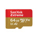 EAN 0619659193409 - SanDisk Extreme 64 GB MicroSDXC UHS-I Clase 10 imagen 1