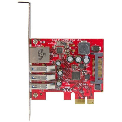 EAN 0065030860796 - StarTech.com PEXUSB3S3GE adaptador y tarjeta de red Interno 5000 Mbit/s imagen 2