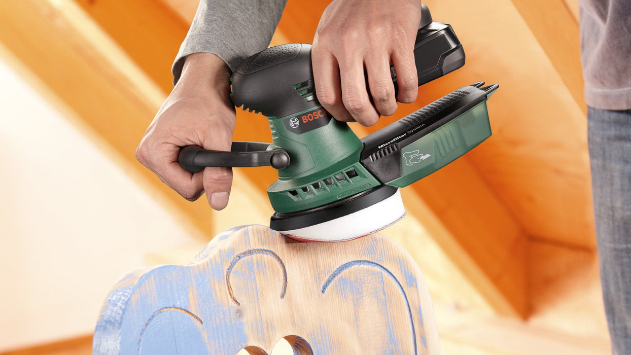 EAN 3165140874618 - Bosch 06033D2100 Lijadora rotorbital 12000 RPM 24000 OPM Verde imagen 6