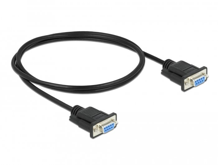 EAN 4043619866083 - DeLOCK 86608 cable de serie Negro RS-232 Sub-D9 imagen 2
