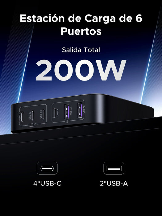 EAN 6957303849147 - Ugreen Nexode Universal Negro, Gris Corriente alterna Carga rápida Interior imagen 9