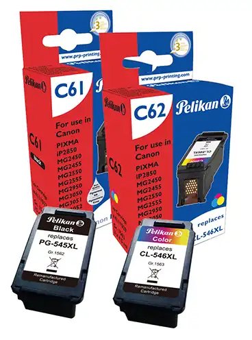 EAN 4018474950666 - Pelikan 4950660 cartucho de tinta 2 pieza(s) Compatible Negro, Cian, Magenta, Amarillo imagen 1
