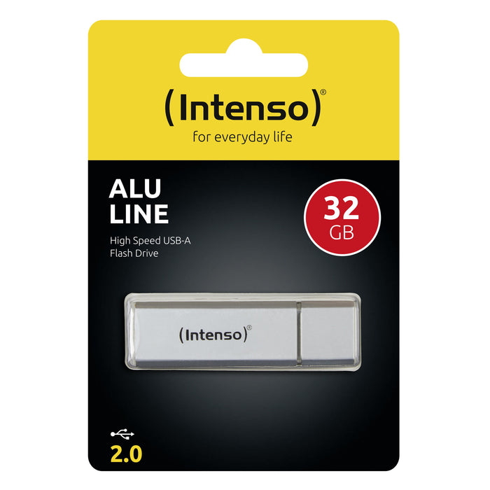 EAN 4034303016433 - Intenso Alu Line unidad flash USB 32 GB USB tipo A 2.0 Plata imagen 3