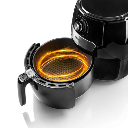 EAN 5608475023248 - Haeger AF-M37.002A freidora Sencillo 4,2 L 1500 W Freidora de aire caliente Negro imagen 2