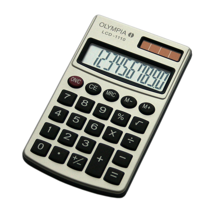 EAN 4030152190003 - Olympia LCD 1110 calculadora Bolsillo Calculadora básica Plata imagen 1